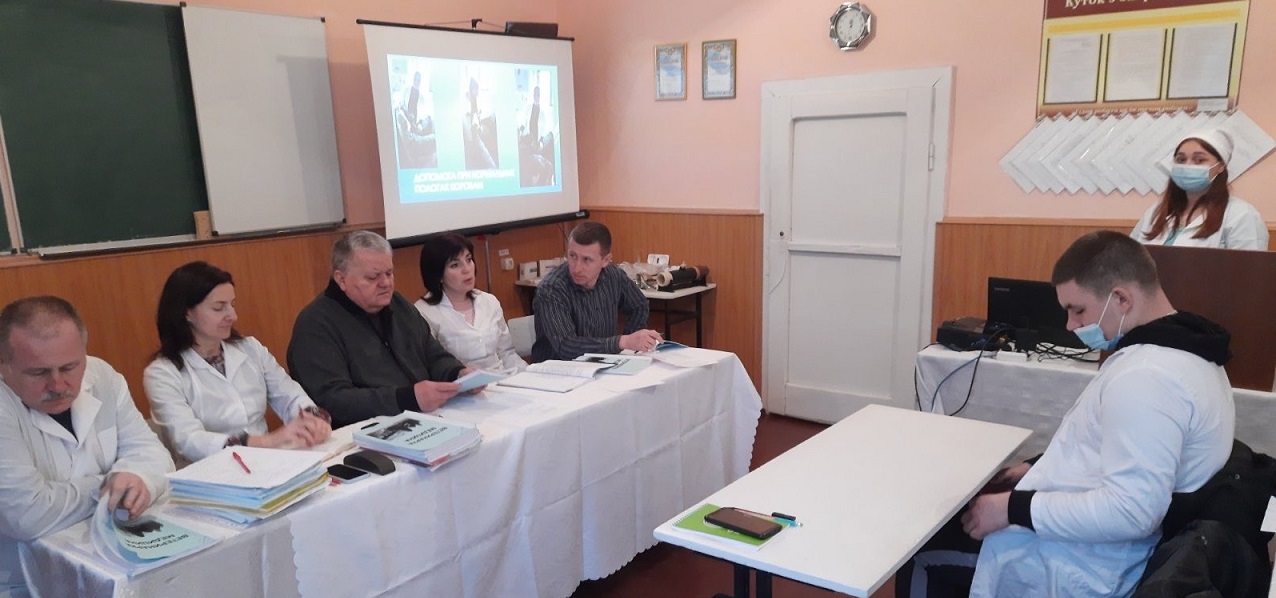 Захист звітів-щоденників з виробничої переддипломної практики студентів відділення «Ветеринарна медицина» 